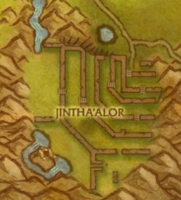 Jintha Alor Map Location